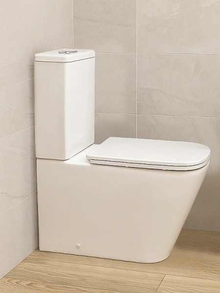 унитаз компакт azario etereo az-8203 напольный, безободковый, слив "торнадо", с бачком и сиденьем микролифт, 62х35.5х80.5 см, белый