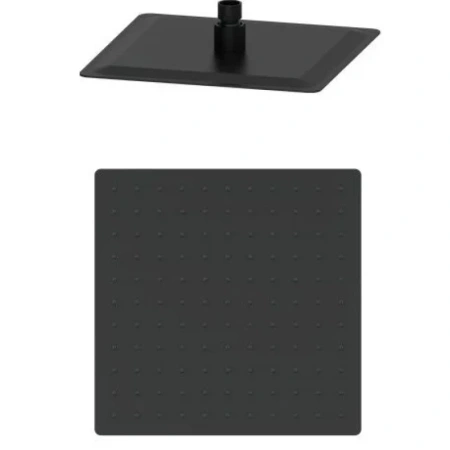 Верхний душ Wonzon & Woghand WW-88DP02-MB 300 мм, черный матовый