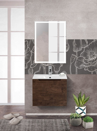 Тумба под раковину BelBagno Etna 60 ETNA-600-1C-SO-RW-P подвесная Rovere Moro