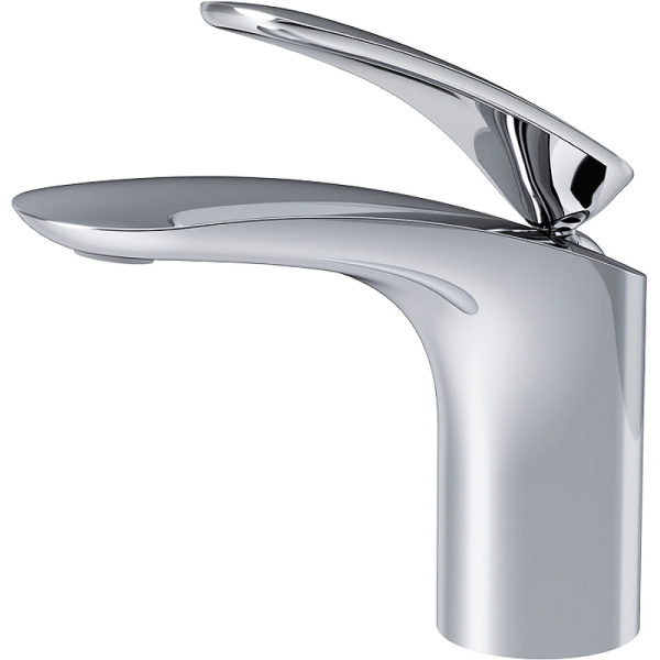 смеситель am.pm sensation f3082164 для раковины, с донным клапаном, хром