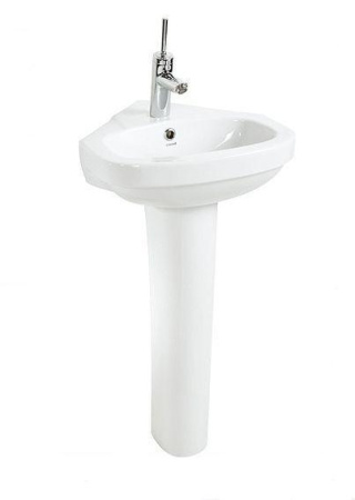 раковина подвесная creavit corner vt145(vt145.253.00) угловая