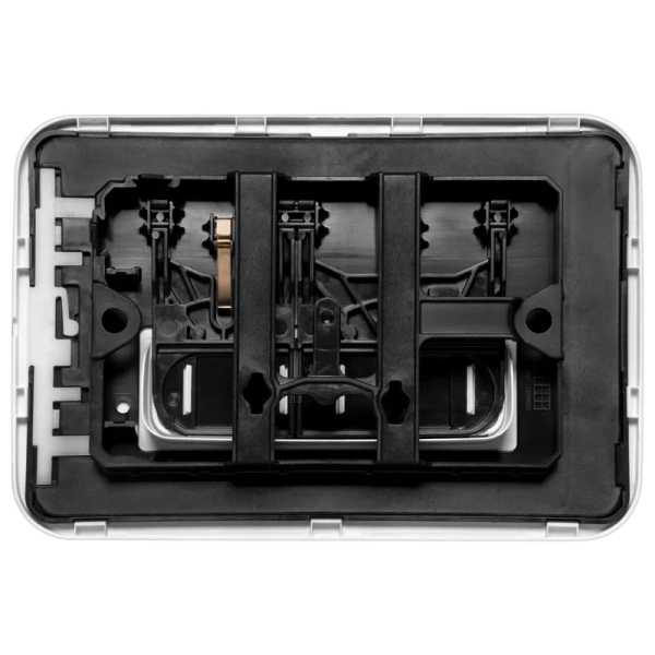 кнопка смыва для инсталляции ideal standard oleas r0459aw для унитаза, пластик, цвет silk white