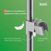 душевая система iddis aiger aigbc3fi06 228 мм, со смесителем, матовый хром