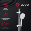 душевая система agger marine a0595000 цвет хром