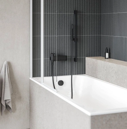 акриловая ванна ravak chrome slim 180x80 ce21300000 без гидромассажа