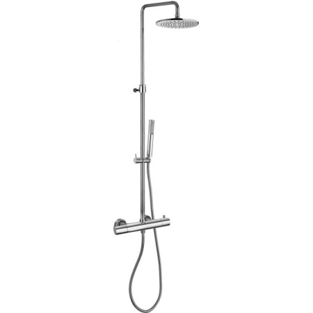 Душевая система Paffoni Mini Birillo ZCOL638KLIQCR 30 см, хром глянцевый