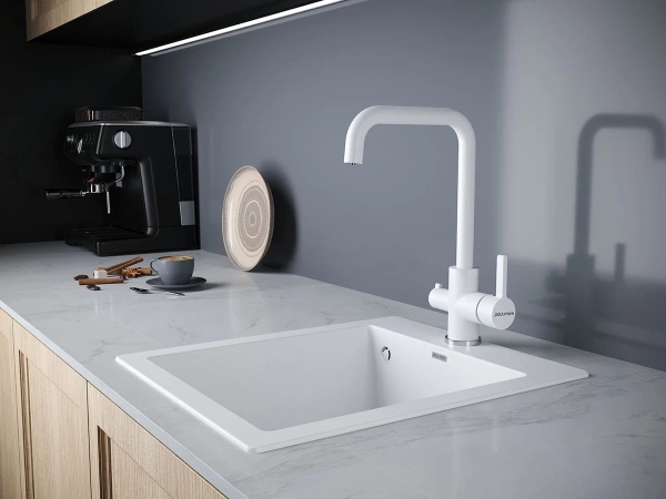 смеситель для кухни с фильтром paulmark logas lo213021-431tw + h851p00