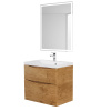 раковина полувстраиваемая belbagno 70 bb700/450-lv-mr-ast белая