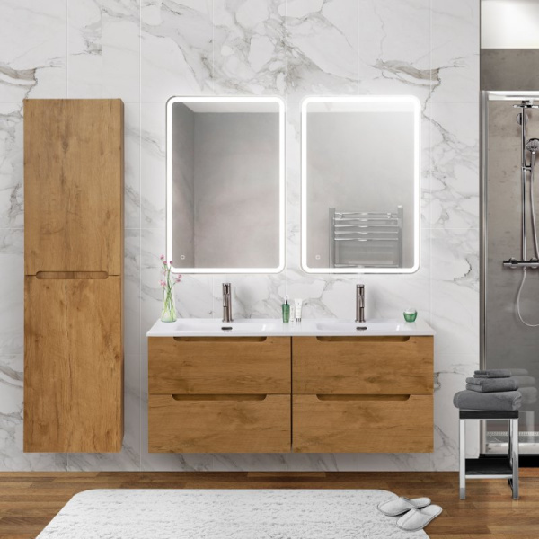 тумба под раковину belbagno etna 60 etna-600-2c-so-rn-p подвесная rovere nature