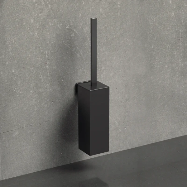 Ёршик для унитаза Colombo Design Look B1607.NM настенный, черный матовый