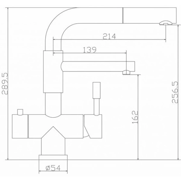 смеситель для кухни с подключением к фильтру zorg inox szr-1068p-d смеситель для кухни с подключением к фильтру zorg inox szr-1068p-d