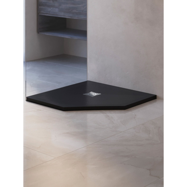 душевой поддон из искусственного камня rgw stone tray st/t-g 80×80 16155088-02 графит