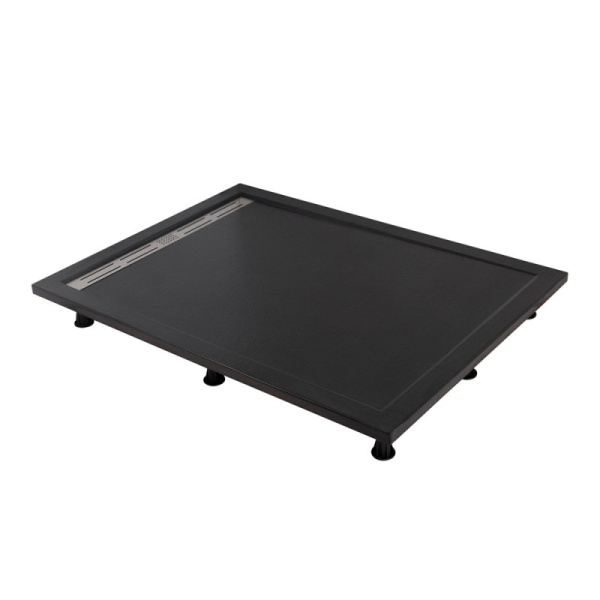 душевой поддон из искусственного камня cezares tray as 120x80 tray-as-ah-120/80-30-w белый
