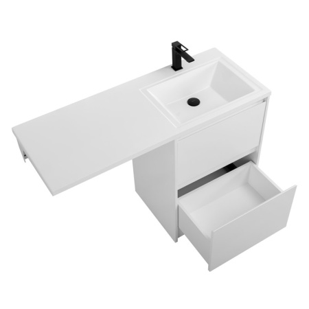 раковина полувстраиваемая belbagno 120 r bb1200/480-lv-mr-r белая