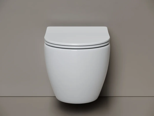 подвесной унитаз ceramicanova мия (mia) торнадо, сиденье микролифт, белый, cn1805t