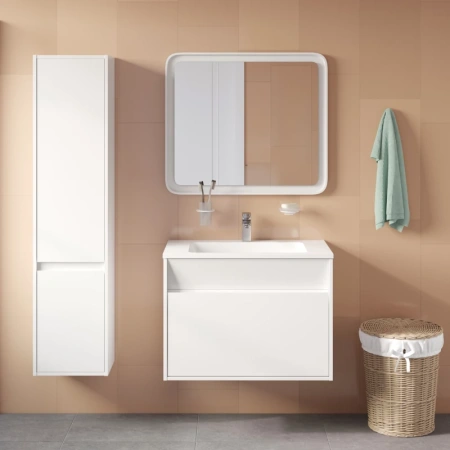 тумба с раковиной iddis esper 80 esp80w0i95k подвесная белая