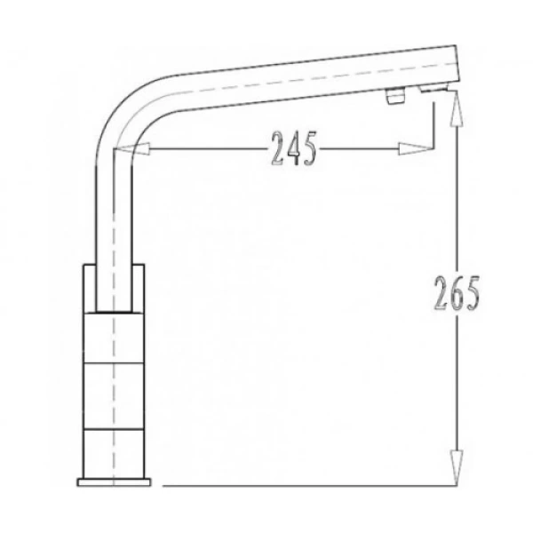 смеситель для кухни с фильтром kaiser sonat 34044 + h851p00