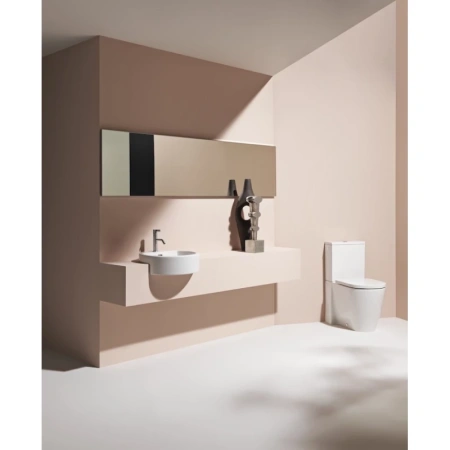 накладная раковина в ванную 46 см laufen living city 8.1343.1.000.104.1