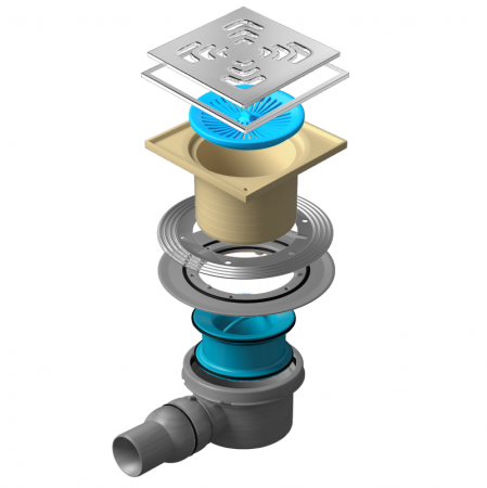 трап для душа pestan confluo standard 15x15 square 3 mask 13000083