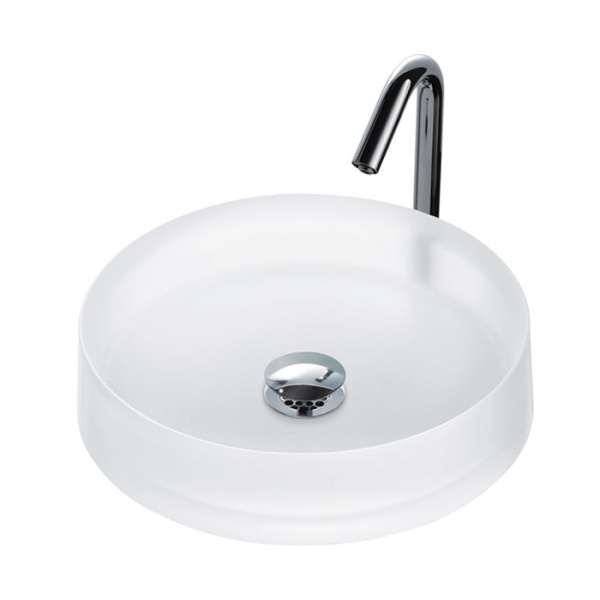 Раковина в ванную накладная 40 см TOTO Luminist MRZ700BCB1