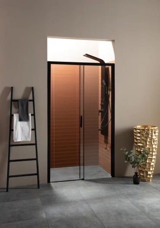 душевая дверь в нишу aquanet pleasure ae60-n-130h200u-bt