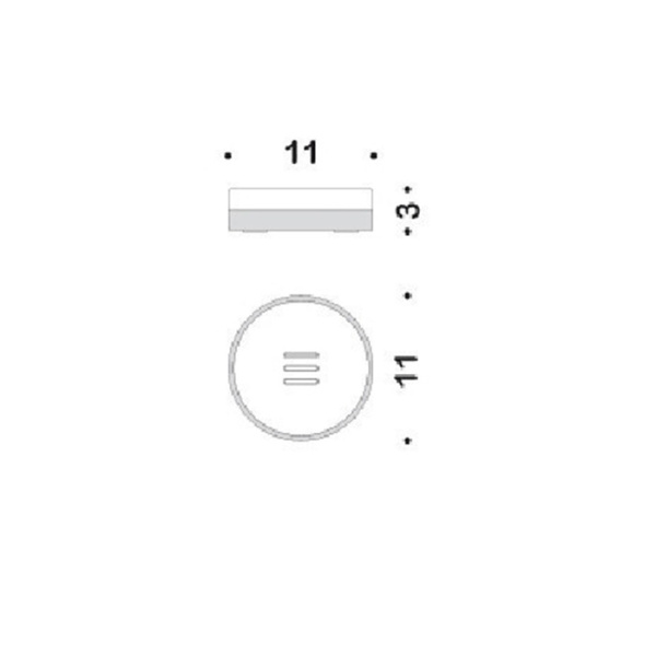 Мыльница настольная Colombo Design Nordic B5240.CR-CNO, хром|чёрный