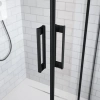 душевая дверь radaway idea black dwj 110 right factory 387015-54-55r прозрачное
