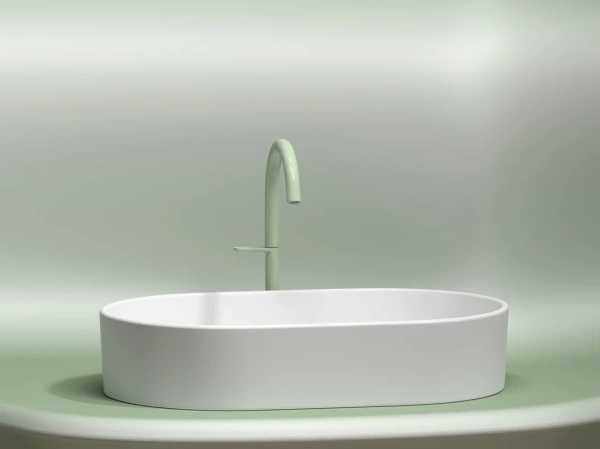 раковина ceramicanova element cn6048mw накладная, 60.8x38.5 см, белая матовая