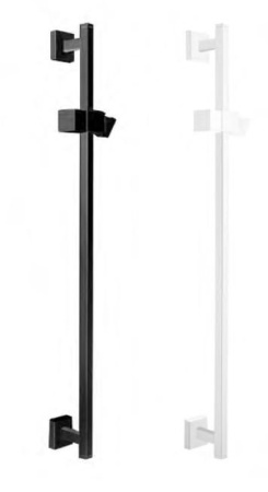 Душевая штанга Cezares Czr CZR-B-SDQ-BIO Белая матовая