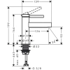кран для холодной воды без донного клапана hansgrohe finoris 76013700