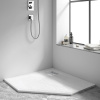 душевой поддон из литого мрамора 90×90 см vincea vst-4sp9090w