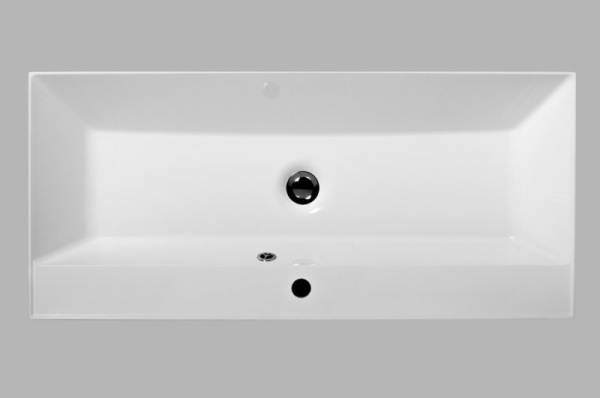 раковина полувстраиваемая belbagno bb1000/450-lv-mr-ast белая
