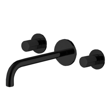 Ручки Fima Carlo Frattini So S4NS для смесителя (2 шт.), чёрный матовый