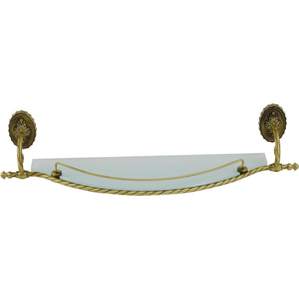 Стеклянная полка Migliore Edera 16898 цвет бронза