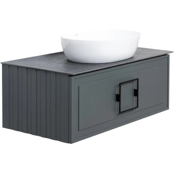 столешница 90,1 см black olive light lappato la fenice granite fnc-03-vs03-90