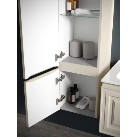 шкаф пенал sancos very 35 l pvr35lce подвесной beige soft