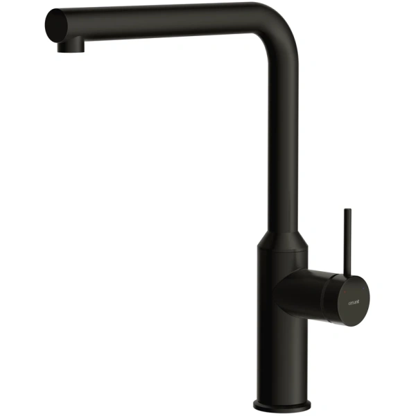 смеситель для кухни cersanit flavis a68240 черный матовый