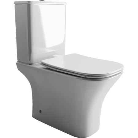 бачок для унитаза ceramicanova alfa cn9002-t, двойной смыв 3/6л