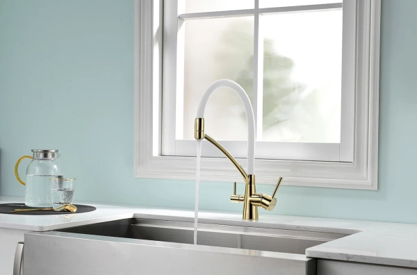 смеситель для кухни с фильтром paulmark siegen si213111-gw + h851p00