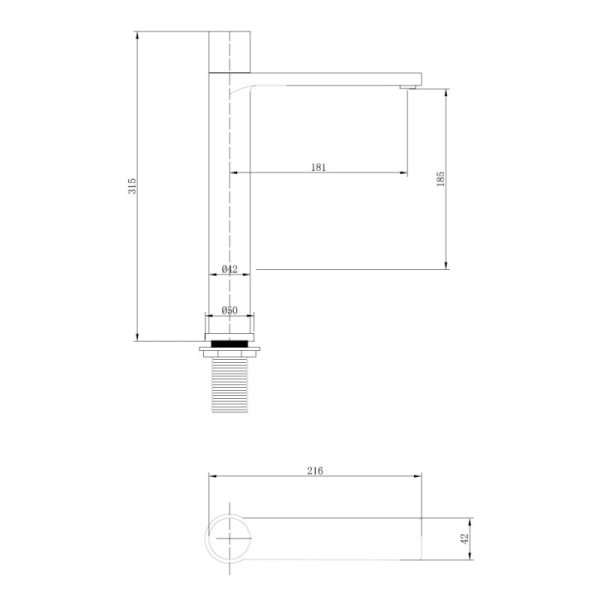 смеситель для раковины abber rund af8711b