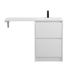 раковина полувстраиваемая belbagno 120 r bb1200/480-lv-mr-r белая