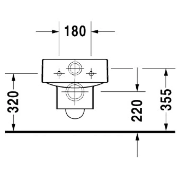 унитаз подвесной duravit vero 221709 00 64, без сиденья, цвет белый.