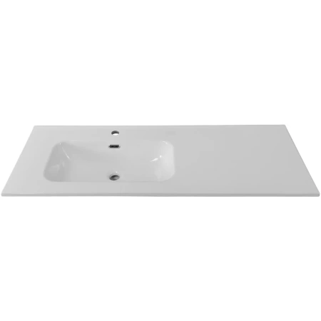 Раковина BelBagno BB1200ETL-L 121 см, полувстраиваемая, цвет белая