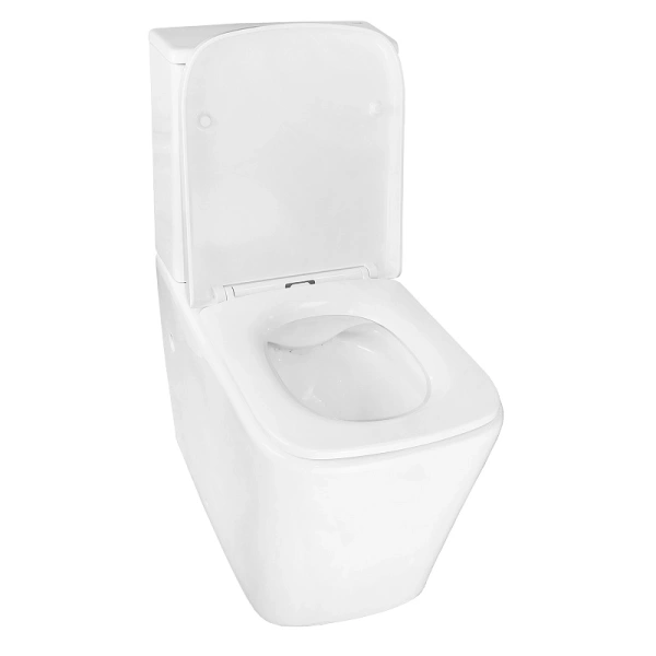 унитаз-компакт azario rise 385х623х792 напольный, безободковый с быстросъемным сиденьем микролифт (az-68d)