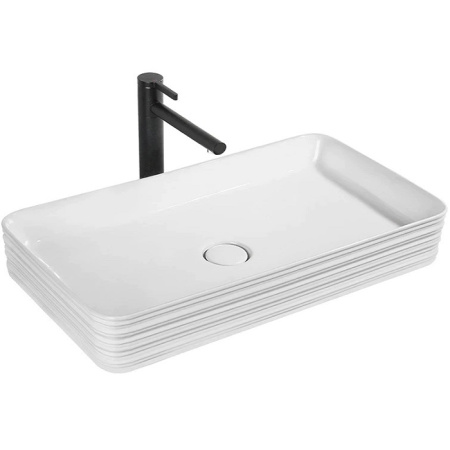 Раковина-чаша 65 см CeramaLux W1531 (D1408) белая