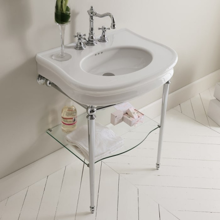 Консоль под раковину 3SC Florian FL3090SL хром