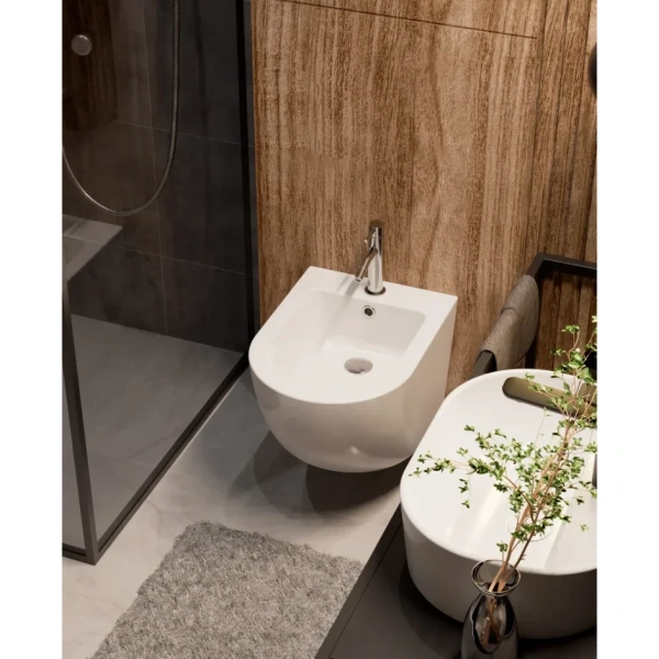 смеситель aquame siena aqm6216cr для биде, без донного клапана, хром