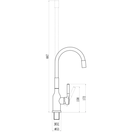 смеситель для кухни savol s-2804a12