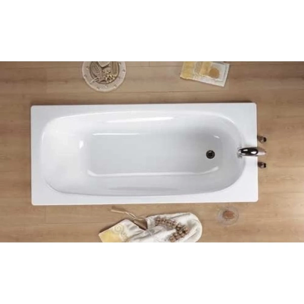 ванна стальная blb anatomica b75l blb 170x75 см, белый