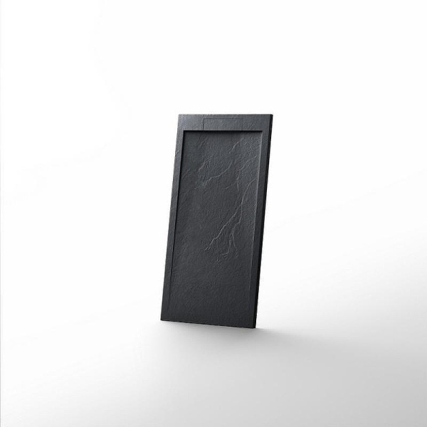 душевой поддон из искусственного камня esbano luxe esp-lx100b 100×100 esplx 100b черный матовый